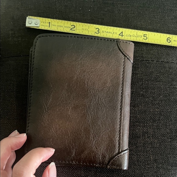# 0788+ Ciephia Dark Brown Leather Wallet - Picture 3 of 5